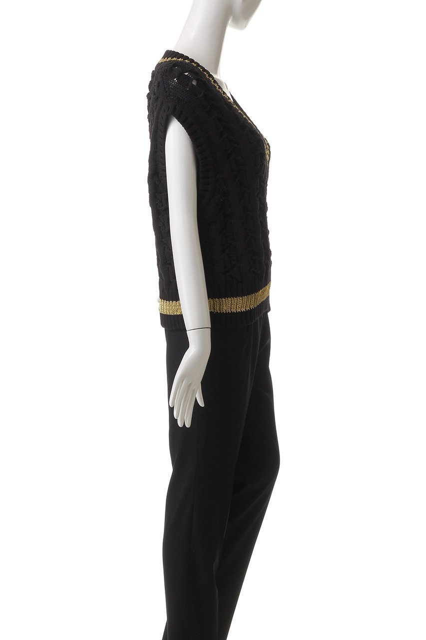 【ヒューエルミュージアム/hueLe Museum】の【STUMBLY】バルキーチルデンニットベスト 人気、トレンドファッション・服の通販 founy(ファニー) 　ファッション　Fashion　レディースファッション　WOMEN　トップス・カットソー　Tops/Tshirt　ニット　Knit Tops　ベスト/ジレ　Gilets/Vests　プルオーバー　Pullover　カットソー　Cut And Sew　エレガント 上品　Elegant　other-3|ID: prp329100004431577 ipo3291000000031259956