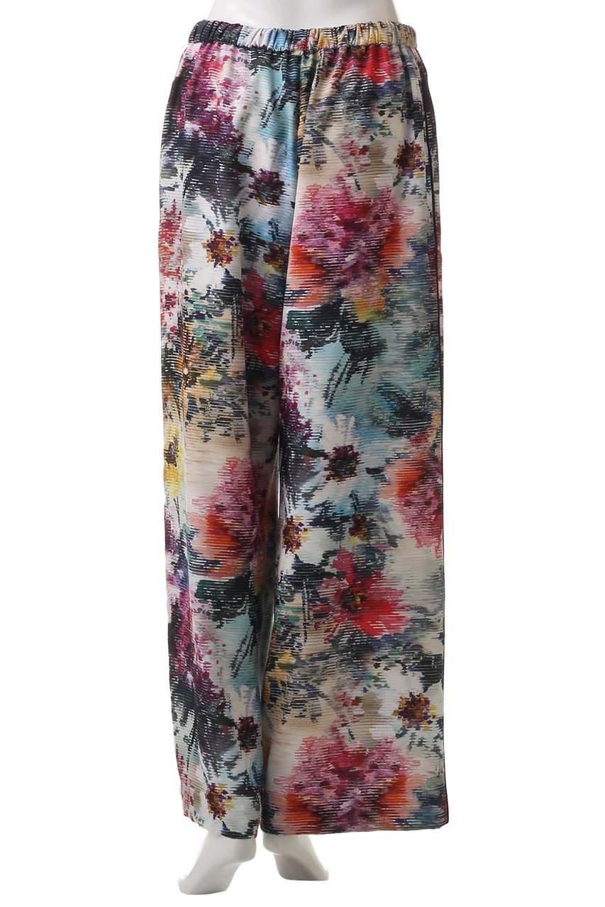 【ヒューエルミュージアム/hueLe Museum】の【STUMBLY】Printed Flower Easy Pants 人気、トレンドファッション・服の通販 founy(ファニー) 　ファッション　Fashion　レディースファッション　Fashion for Women　パンツ　Pants & Trousers　シンプル　Simple, Minimal　フラワー　Flower, Floral　プリント　Print, Printed Pattern　リゾート　Resort, Vacation Style　リラックス　Relax, Relaxed Fit　ワイド　Wide, Wide Fit　other-4|ID: prp329100004431580 ipo3291000000032931337