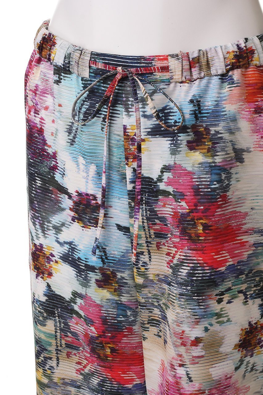 【ヒューエルミュージアム/hueLe Museum】の【STUMBLY】Printed Flower Easy Pants 人気、トレンドファッション・服の通販 founy(ファニー) 　ファッション　Fashion　レディースファッション　Fashion for Women　パンツ　Pants & Trousers　シンプル　Simple, Minimal　フラワー　Flower, Floral　プリント　Print, Printed Pattern　リゾート　Resort, Vacation Style　リラックス　Relax, Relaxed Fit　ワイド　Wide, Wide Fit　other-5|ID: prp329100004431580 ipo3291000000032931346