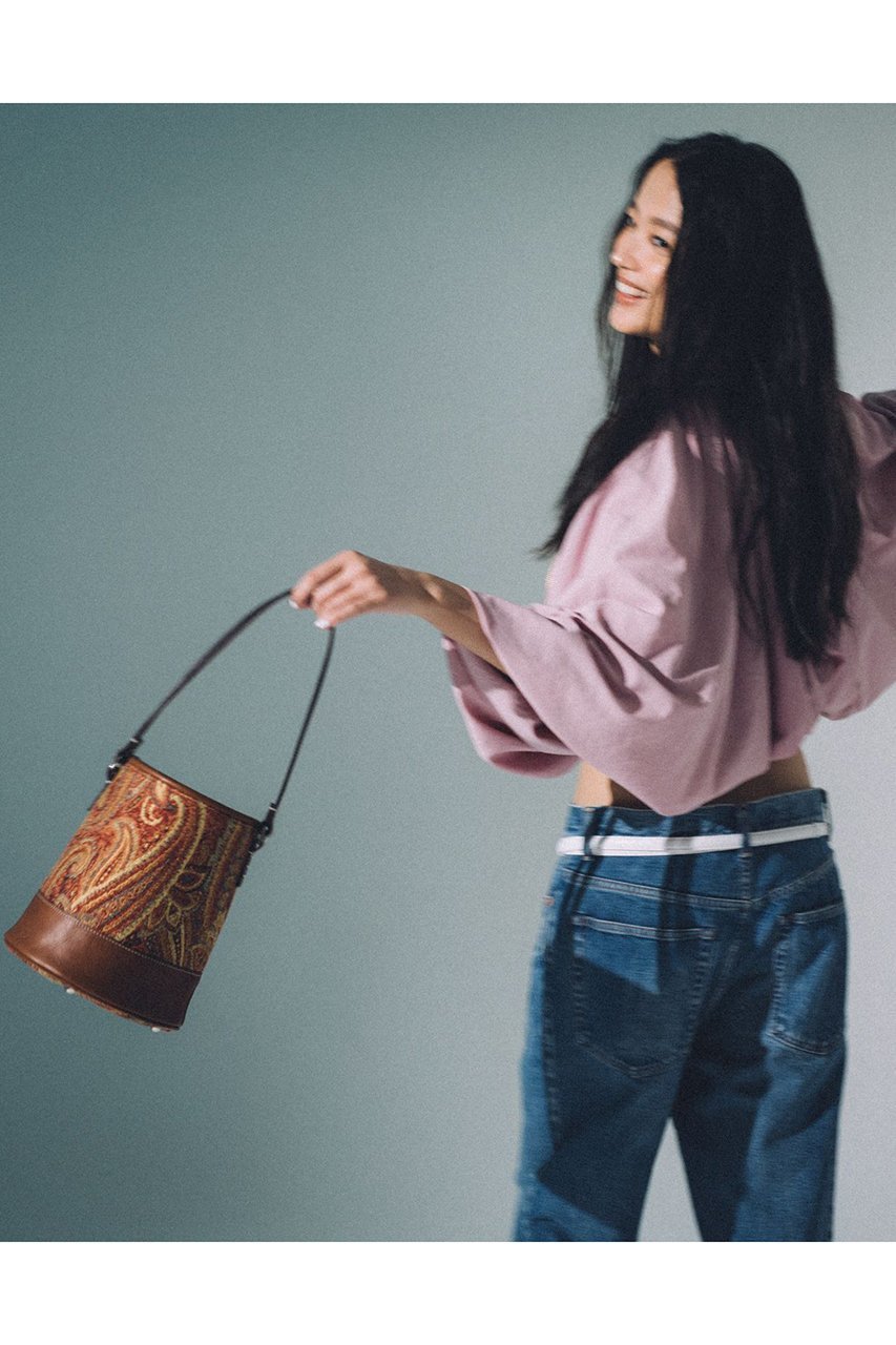 【ア ヴァケーション/A VACATION】のTRIM バケツショルダーバッグ 人気、トレンドファッション・服の通販 founy(ファニー) 　ファッション　Fashion　レディースファッション　Fashion for Women　バッグ　Bags　バケツ　Bucket, Bucket Style　ペイズリー　Paisley, Ethnic Pattern　ポーチ　Pouch, Small Case　マキシ　Maxi, Full Length　マニッシュ　Mannish, Boyish　ワンポイント　One Point, Statement Accent　財布　Wallet, Purse　other-2|ID: prp329100004433034 ipo3291000000032781067