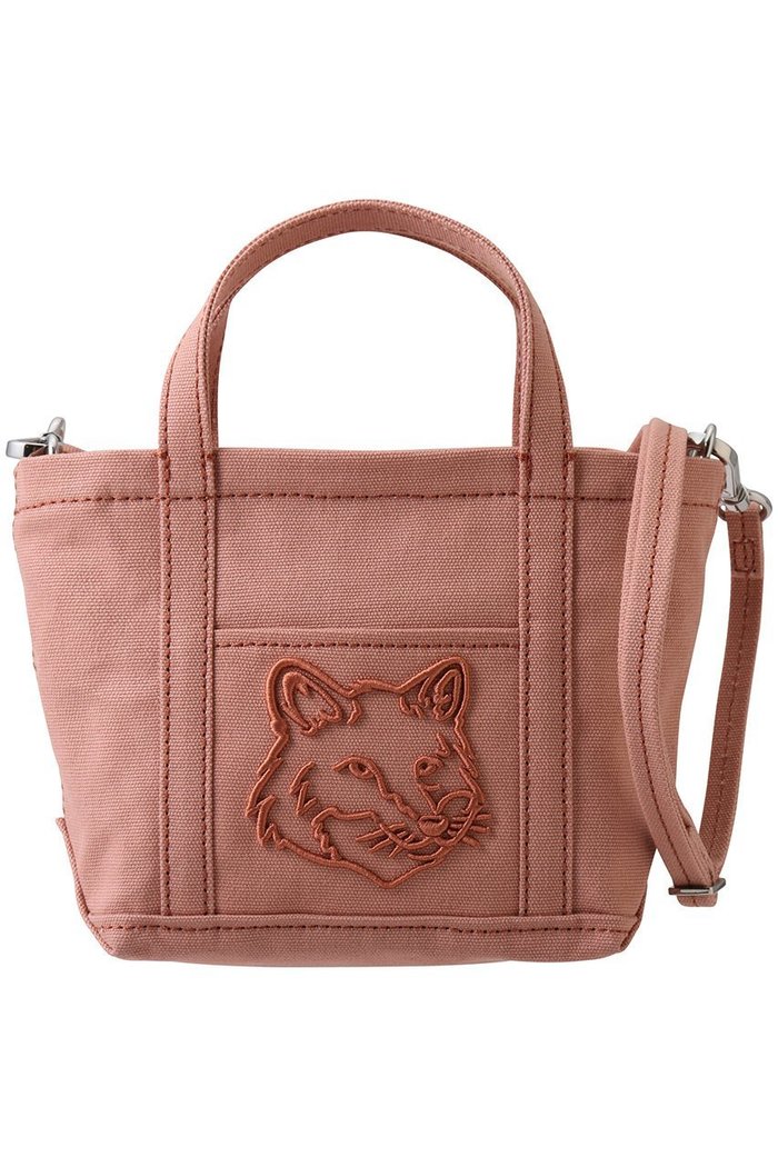 【メゾン キツネ/MAISON KITSUNE】の【UNISEX】FOX HEAD MINI トートバッグ インテリア・キッズ・メンズ・レディースファッション・服の通販 founy(ファニー) https://founy.com/ ファッション Fashion レディースファッション WOMEN バッグ Bag ユニセックス Unisex コンパクト Compact トラベル Travel |ID: prp329100004433042 ipo3291000000030963519