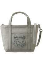 【メゾン キツネ/MAISON KITSUNE】の【UNISEX】FOX HEAD MINI トートバッグ 人気、トレンドファッション・服の通販 founy(ファニー) ファッション Fashion レディースファッション WOMEN バッグ Bag ユニセックス Unisex コンパクト Compact トラベル Travel NEW・新作・新着・新入荷 New Arrivals thumbnail コートグリーン|ID: prp329100004433042 ipo3291000000030963521