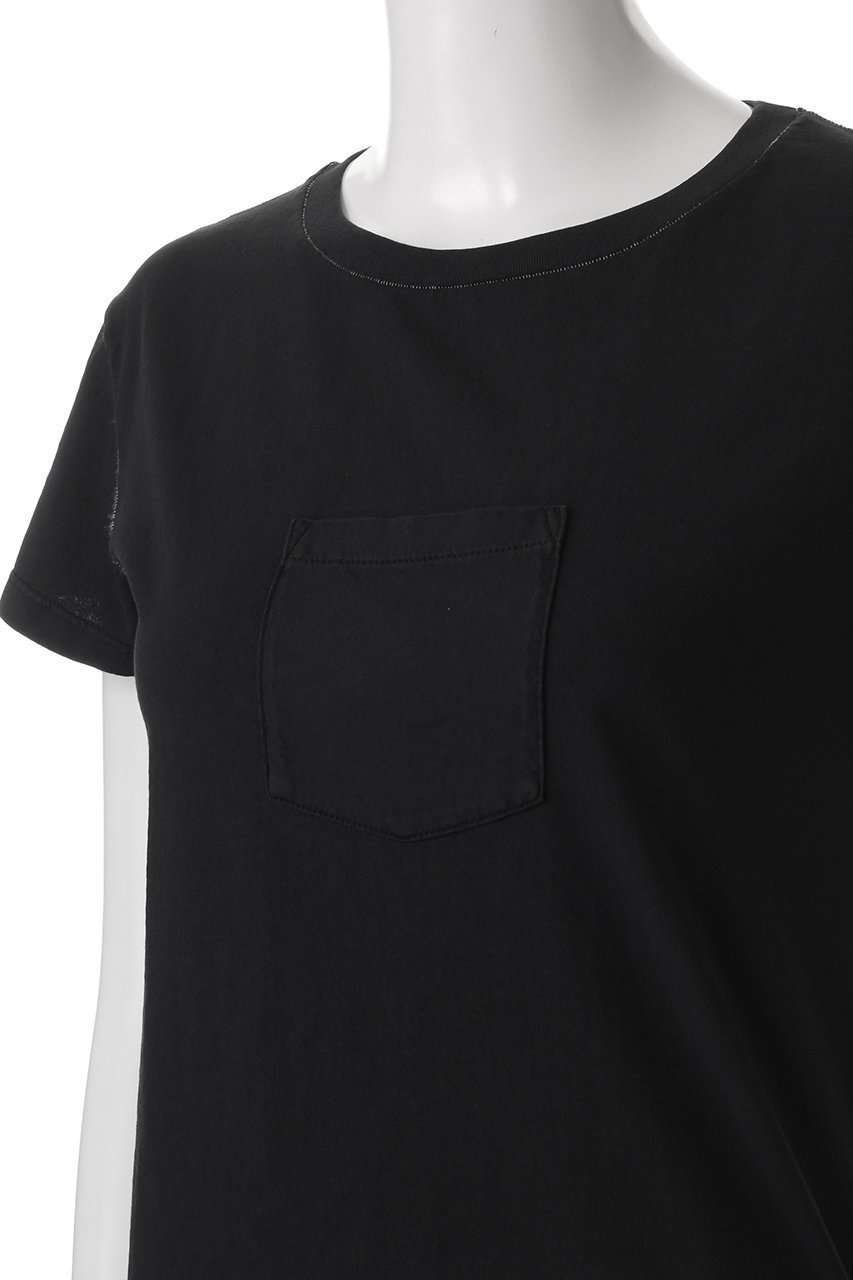 【エムエム6 メゾン マルタン マルジェラ/MM6 Maison Martin Margiela】のフロントミニポケットTシャツ 人気、トレンドファッション・服の通販 founy(ファニー) 　ファッション　Fashion　レディースファッション　Fashion for Women　トップス・カットソー　Cut & Sew Tops　シャツ・ブラウス・オフィスカジュアル　Elegant Blouses & Button-Ups　ロングTシャツ・Tシャツ　Longline T-Shirts & Tees　カットソー・ベーシックTシャツ　Cut-and-Sewn Tops / Stretch Tees & Basics　コンパクト　Compact, Small Size　ショート　Short, Short Length　シンプル　Simple, Minimal　スリーブ　Sleeve, Long Sleeve / Short Sleeve　トレンド　Trend, Trending Now　フロント　Front, Front Design　ボトム　Bottoms, Lower Wear　ポケット　Pocket, Pocket Detail　other-5|ID: prp329100004433046 ipo3291000000032864410