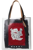 【マルニ/MARNI】のバンビプリントショッピングバッグ リリーホワイト×ブラック×レッド|ID: prp329100004433047 ipo3291000000032781229
