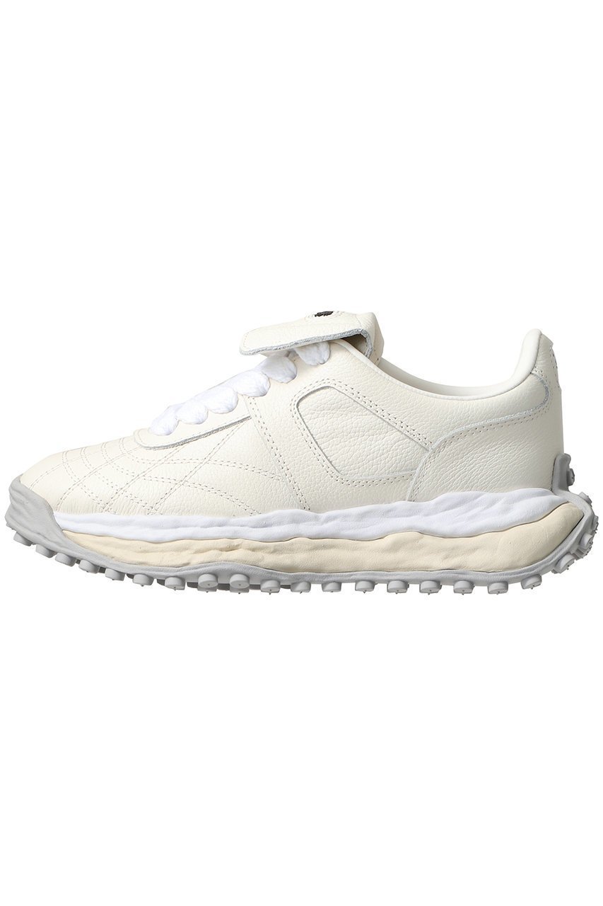 【メゾン ミハラヤスヒロ/Maison MIHARA YASUHIRO】の【UNISEX】SCOTT オリジナルソールレザーロー-トップスニーカー 人気、トレンドファッション・服の通販 founy(ファニー) 　ファッション　Fashion　レディースファッション　Fashion for Women　トップス・カットソー　Cut & Sew Tops　ユニセックス　Unisex, Genderless　スニーカー　Sneakers, Trainers　スポーティ　Sporty, Casual Athletic　レトロ　Retro, Vintage Style　other-4|ID: prp329100004433048 ipo3291000000035864028