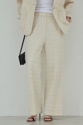 【ガリャルダガランテ/GALLARDAGALANTE】 GIOLICAツイードパンツ人気、トレンドファッション・服の通販 founy(ファニー) ファッション Fashion レディースファッション Fashion for Women パンツ Pants & Trousers シンプル Simple, Minimal ジャケット Jacket, Outerwear センター Center, Center Line ツイード Twill, Twill Weave 夏 Summer 定番 Standard, Basic Item 春 Spring S/S・春夏 SS, Spring/Summer, Warm Season |ID:prp329100004433052
