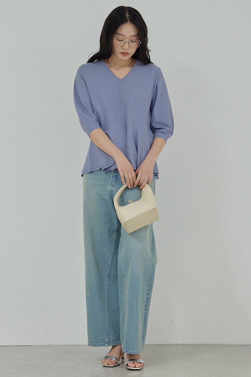 【ガリャルダガランテ/GALLARDAGALANTE】のペプラムプルオーバー 人気、トレンドファッション・服の通販 founy(ファニー) 　ファッション　Fashion　レディースファッション　WOMEN　トップス・カットソー　Tops/Tshirt　ニット　Knit Tops　プルオーバー　Pullover　おすすめ　Recommend　シンプル　Simple　スラックス　Slacks　デニム　Denim　ペプラム　Peplum　ボトム　Bottom　夏　Summer　春　Spring　S/S・春夏　Ss・Spring/Summer　A/W・秋冬　Aw・Autumn/Winter・Fw・Fall-Winter　other-2|ID: prp329100004433053 ipo3291000000031258671