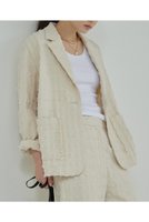 【ガリャルダガランテ/GALLARDAGALANTE】のGIOLICAツイードジャケット 人気、トレンドファッション・服の通販 founy(ファニー) ファッション Fashion レディースファッション WOMEN アウター Coat Outerwear ジャケット Jackets おすすめ Recommend イタリア Italy クラッシュ Crash ジャケット Jacket セットアップ Set Up ツイード Tweed デニム Denim NEW・新作・新着・新入荷 New Arrivals |ID:prp329100004433054