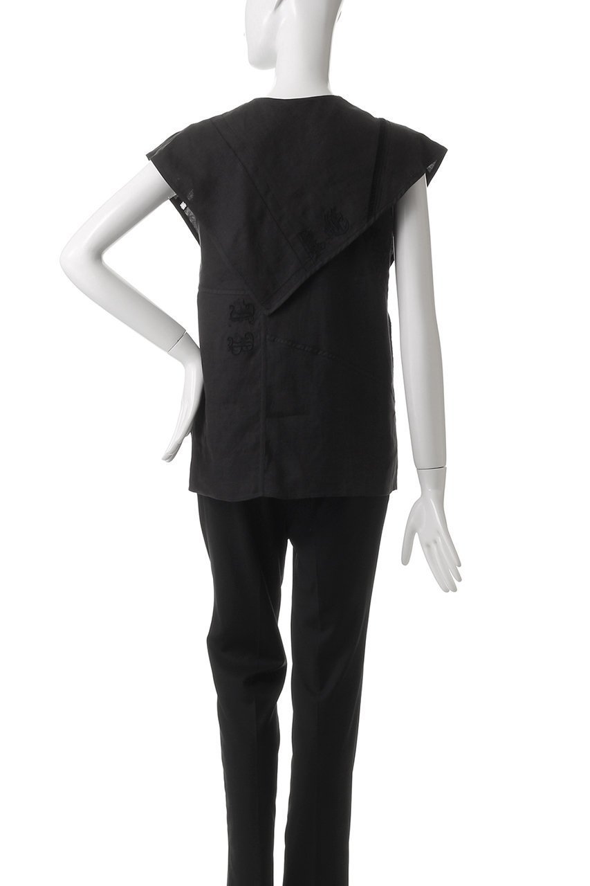 【マルティニーク/martinique】の【CURRENTAGE】エンブロイダリーブラウス 人気、トレンドファッション・服の通販 founy(ファニー) 　ファッション　Fashion　レディースファッション　Fashion for Women　トップス・カットソー　Cut & Sew Tops　シャツ・ブラウス・オフィスカジュアル　Elegant Blouses & Button-Ups　エンブロイダリー　Embroidery Design　ショート　Short, Short Length　スリーブ　Sleeve, Long Sleeve / Short Sleeve　デニム　Denim, Jeans Material　ビッグ　Big, Oversized　フェミニン　Feminine, Girly　フレア　Flare, Flared　再入荷　Restock / Back in Stock　other-4|ID: prp329100004433058 ipo3291000000032704290