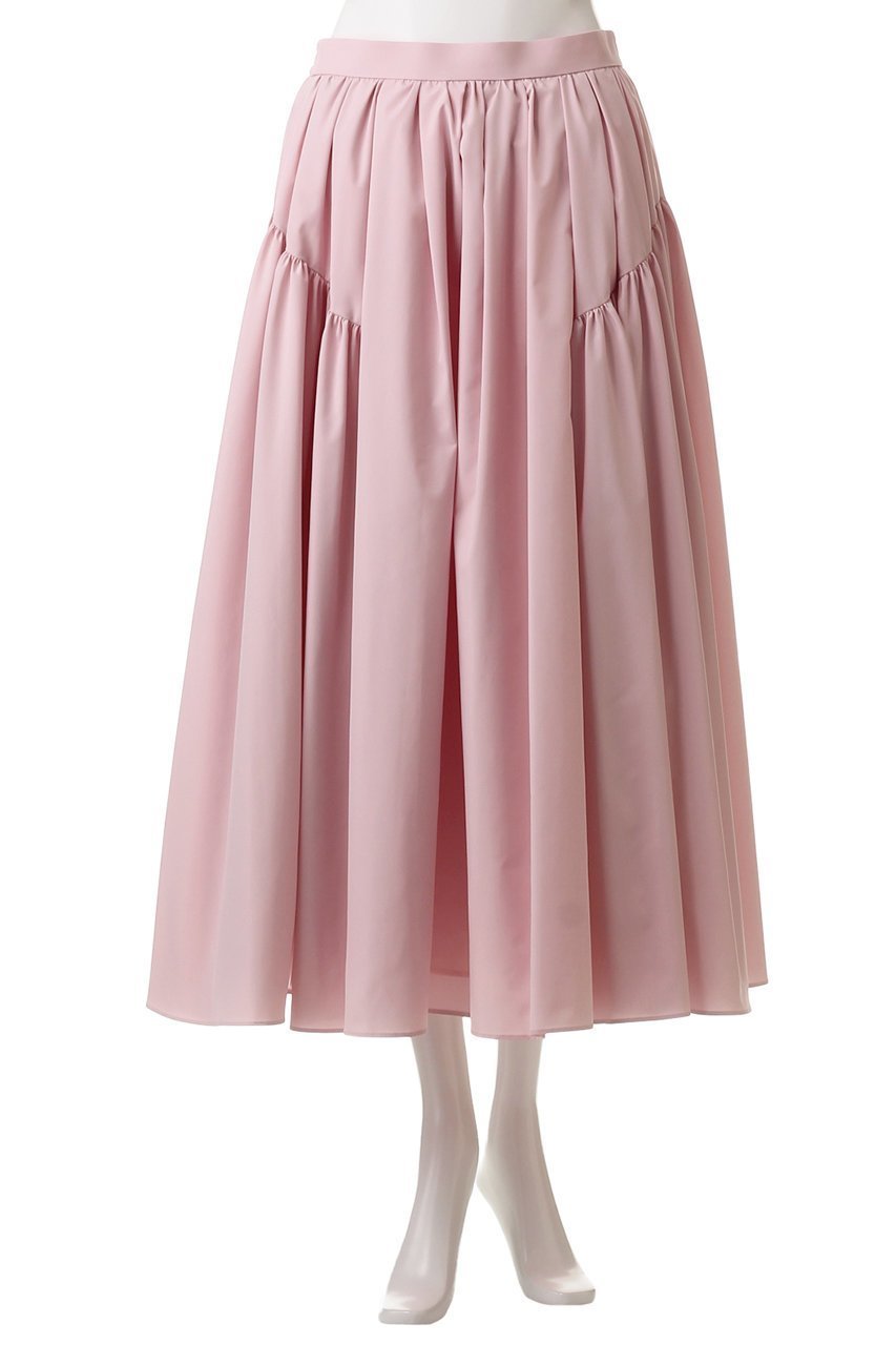 【アルアバイル/allureville】の【Loulou Willoughby】キリカエタックタフタスカート 人気、トレンドファッション・服の通販 founy(ファニー) 　ファッション　Fashion　レディースファッション　Fashion for Women　スカート　Skirts　ロングスカート　Long Skirts / Maxi & Midi Skirts　ギャザー　Gathered, Ruffled　シンプル　Simple, Minimal　タフタ　Taffeta, Structured Fabric　フィット　Fit, Slim Fit　フェミニン　Feminine, Girly　ロング　Long, Long-Length　エレガント 上品　Elegant　other-2|ID: prp329100004433068 ipo3291000000032706812