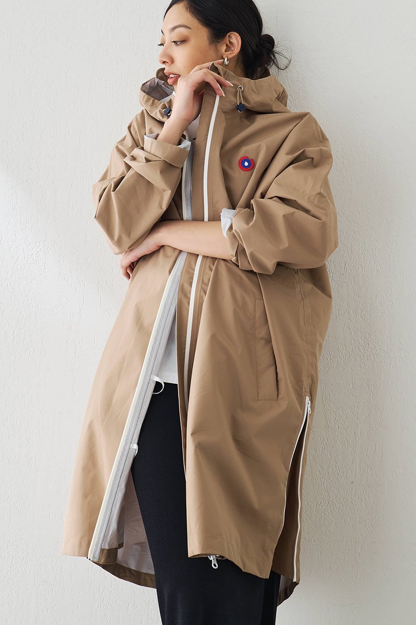 【ウィムガゼット/Whim Gazette】の【flotte】RAIN CAPE 人気、トレンドファッション・服の通販 founy(ファニー) 　ファッション　Fashion　レディースファッション　Fashion for Women　アウター　Coat / Outerwear Collection　コート・ロングコート・ピーコート　Long Coats, Peacoats & More　カラフル　Colorful Design　軽量　Lightweight, Ultra Light　トレンチ　Trench, Trench Coat　ドローコード　Drawcord, Drawstring Cord　フランス　France, French　ポケット　Pocket, Pocket Detail　ミックス　Mix, Mixed Style　再入荷　Restock / Back in Stock　 other-1|ID: prp329100004433070 ipo3291000000032923440