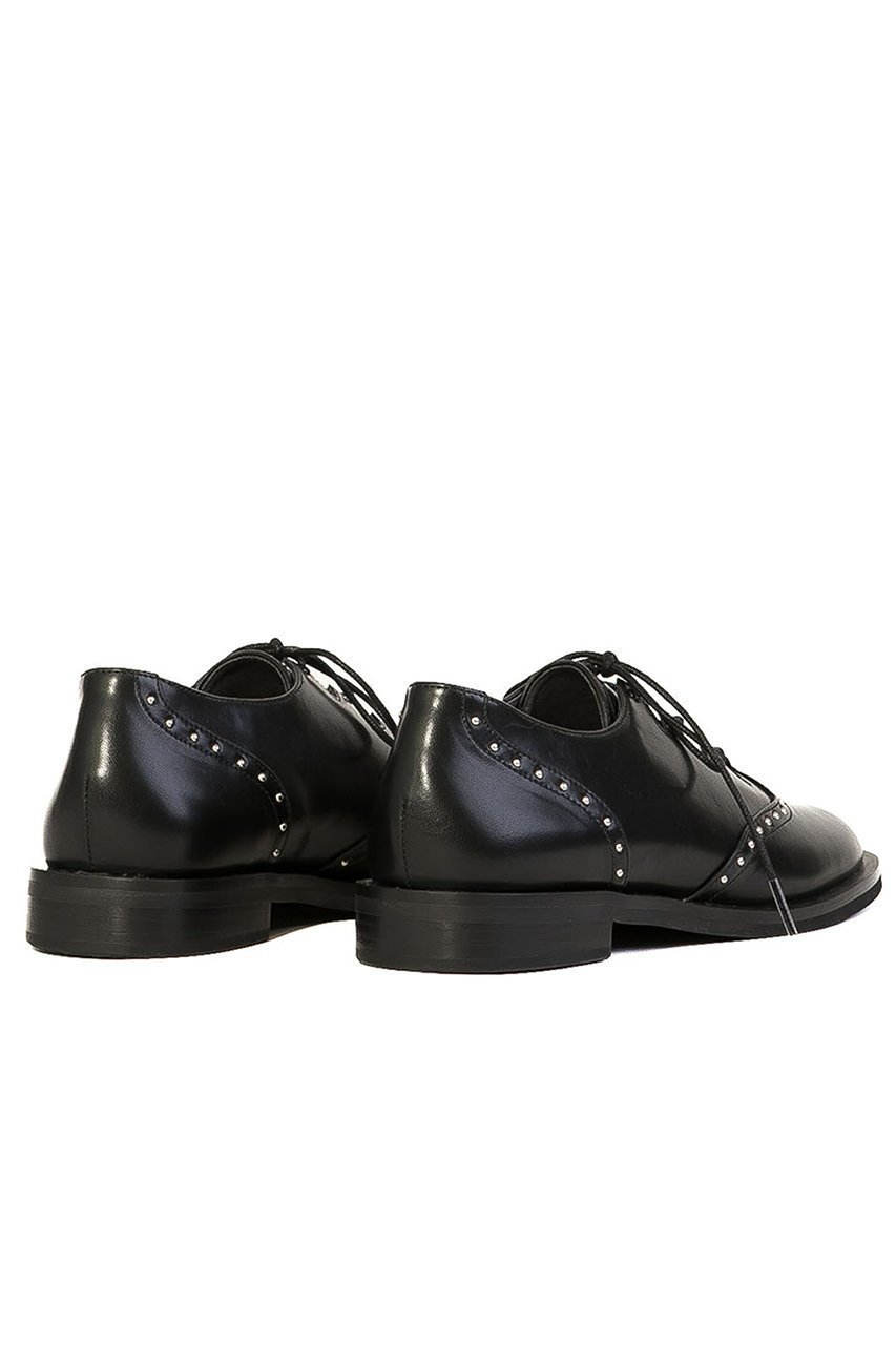 【ダニエラ アンド ジェマ/Daniella & GEMMA】の【レイン対応】マイクロスタッズレースアップシューズ 人気、トレンドファッション・服の通販 founy(ファニー) 　ファッション　Fashion　レディースファッション　Fashion for Women　クッション　Cushion, Throw Pillow　シューズ　Shoes, Footwear　スタイリッシュ　Stylish, Fashionable　スタッズ　Studs, Metal Accents　フラット　Flat, Flat Shoes　プレーン　Plain, Simple　レイン　Rain, Rainproof　レース　Lace, Lace Fabric　再入荷　Restock / Back in Stock　other-3|ID: prp329100004433073 ipo3291000000035480779