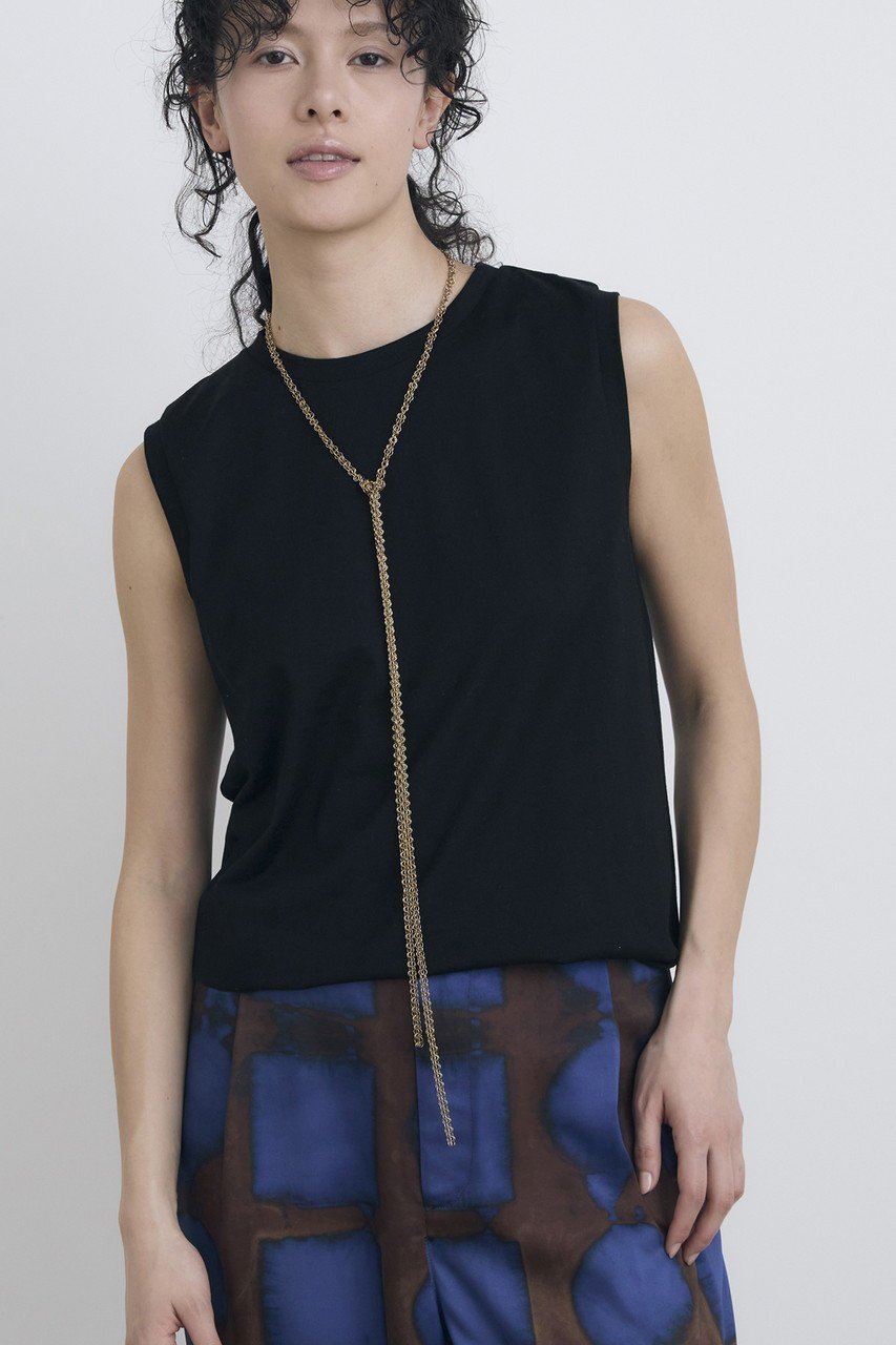 【ハウス オブ ロータス/HOUSE OF LOTUS】のLONS STAPLE コットンTシャツ 人気、トレンドファッション・服の通販 founy(ファニー) 　ファッション　Fashion　レディースファッション　WOMEN　トップス・カットソー　Tops/Tshirt　キャミソール / ノースリーブ　No Sleeves　シャツ/ブラウス　Shirts/Blouses　ロング / Tシャツ　T-Shirts　カットソー　Cut and Sewn　インナー　Inner　カットソー　Cut And Sew　キャミソール　Camisole　ジャケット　Jacket　タンク　Tank　ベーシック　Basic　other-8|ID: prp329100004433082 ipo3291000000031326911