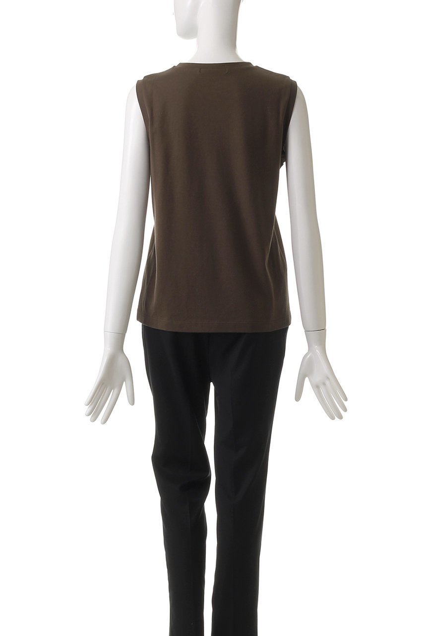 【ハウス オブ ロータス/HOUSE OF LOTUS】のLONS STAPLE コットンTシャツ 人気、トレンドファッション・服の通販 founy(ファニー) 　ファッション　Fashion　レディースファッション　Fashion for Women　トップス・カットソー　Cut & Sew Tops　キャミソール&ノースリーブ　Camisoles & Sleeveless Tops　シャツ・ブラウス・オフィスカジュアル　Elegant Blouses & Button-Ups　ロングTシャツ・Tシャツ　Longline T-Shirts & Tees　カットソー・ベーシックTシャツ　Cut-and-Sewn Tops / Stretch Tees & Basics　インナー　Innerwear　カットソー　Cut and Sewn Top　キャミソール　Camisole, Spaghetti Strap Top　ジャケット　Jacket, Outerwear　タンク　Tank Top, Sleeveless Top　ベーシック　Basic, Essential　other-4|ID: prp329100004433082 ipo3291000000032864212