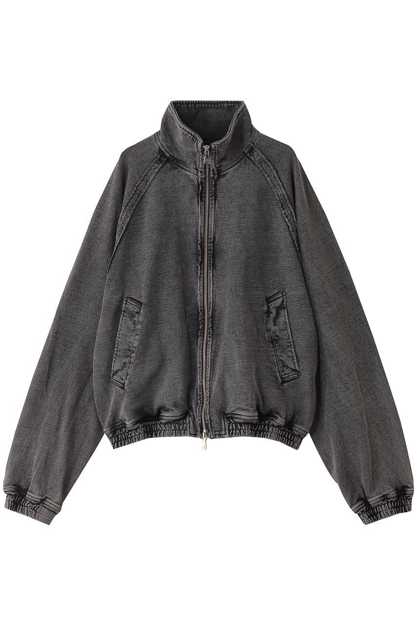 【メゾンスペシャル/MAISON SPECIAL】の【UNISEX】加工裏毛トラックジャケット インテリア・キッズ・メンズ・レディースファッション・服の通販 founy(ファニー) 　ファッション　Fashion　レディースファッション　Fashion for Women　アウター　Coat / Outerwear Collection　レディースジャケット・軽アウター　Jackets　ブルゾンジャケット・スポーティアウター　Blouson Jackets　ユニセックス　Unisex, Genderless　ギャザー　Gathered, Ruffled　ジャケット　Jacket, Outerwear　トレンド　Trend, Trending Now　ブルゾン　Blouson, Bomber Jacket　ヴィンテージ　Vintage Style　C.GRY(チャコールグレー)|ID: prp329100004433092 ipo3291000000032960224