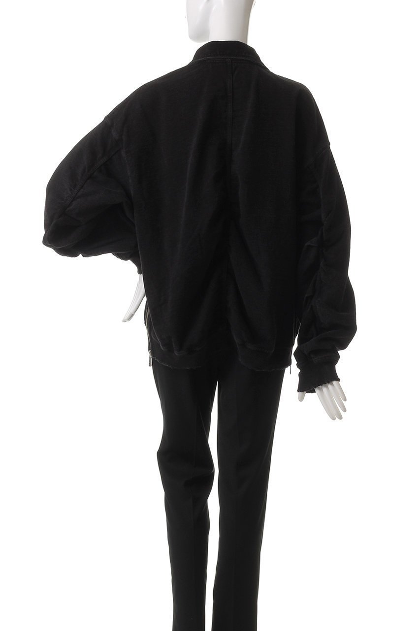 【メゾンスペシャル/MAISON SPECIAL】の【UNISEX】加工裏毛パッカリング衿つきジップアップブルゾン 人気、トレンドファッション・服の通販 founy(ファニー) 　ファッション　Fashion　レディースファッション　WOMEN　アウター　Coat Outerwear　ジャケット　Jackets　ブルゾン　Blouson/Jackets　ユニセックス　Unisex　サイドジップ　Side Zip　ジャケット　Jacket　ブルゾン　Blouson　other-4|ID: prp329100004433093 ipo3291000000031258942