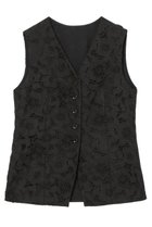 【アナイ/ANAYI】の3Dレース刺繍ジレ ブラウス 人気、トレンドファッション・服の通販 founy(ファニー) ファッション Fashion レディースファッション Fashion for Women アウター Coat / Outerwear Collection トップス・カットソー Cut & Sew Tops キャミソール&ノースリーブ Camisoles & Sleeveless Tops シャツ・ブラウス・オフィスカジュアル Elegant Blouses & Button-Ups ベスト&ジレ / 重ね着スタイル Vests & Gilets ノースリーブ Sleeveless, No-Sleeve バランス Balance, Style Balance フラワー Flower, Floral レース Lace, Lace Fabric ロング Long, Long-Length ワーク Workwear, Utility Style 再入荷 Restock / Back in Stock thumbnail ブラック|ID: prp329100004433102 ipo3291000000035924592