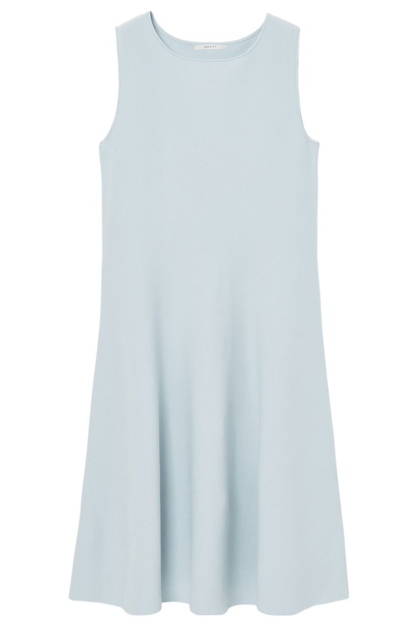 【アナイ/ANAYI】のヴィスコースニットスムース ワンピース 人気、トレンドファッション・服の通販 founy(ファニー) 　ファッション　Fashion　レディースファッション　Fashion for Women　ワンピース　Dresses　チュニック　Tunic Tops & Dresses　エレガント 上品　Elegant　シンプル　Simple, Minimal　ジャケット　Jacket, Outerwear　チュニック　Tunic, Long Top　ノースリーブ　Sleeveless, No-Sleeve　フィット　Fit, Slim Fit　フレア　Flare, Flared　 other-1|ID: prp329100004433105 ipo3291000000032865016