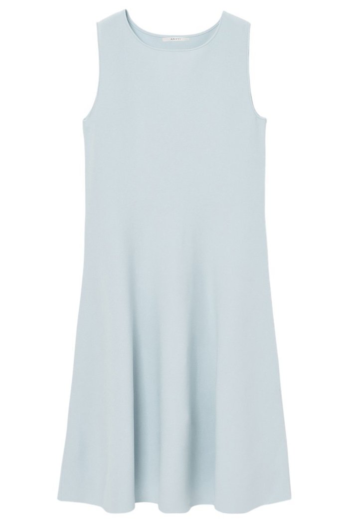 【アナイ/ANAYI】のヴィスコースニットスムース ワンピース インテリア・キッズ・メンズ・レディースファッション・服の通販 founy(ファニー) https://founy.com/ ファッション Fashion レディースファッション Fashion for Women ワンピース Dresses チュニック Tunic Tops & Dresses エレガント 上品 Elegant シンプル Simple, Minimal ジャケット Jacket, Outerwear チュニック Tunic, Long Top ノースリーブ Sleeveless, No-Sleeve フィット Fit, Slim Fit フレア Flare, Flared 再入荷 Restock / Back in Stock |ID: prp329100004433105 ipo3291000000035058422