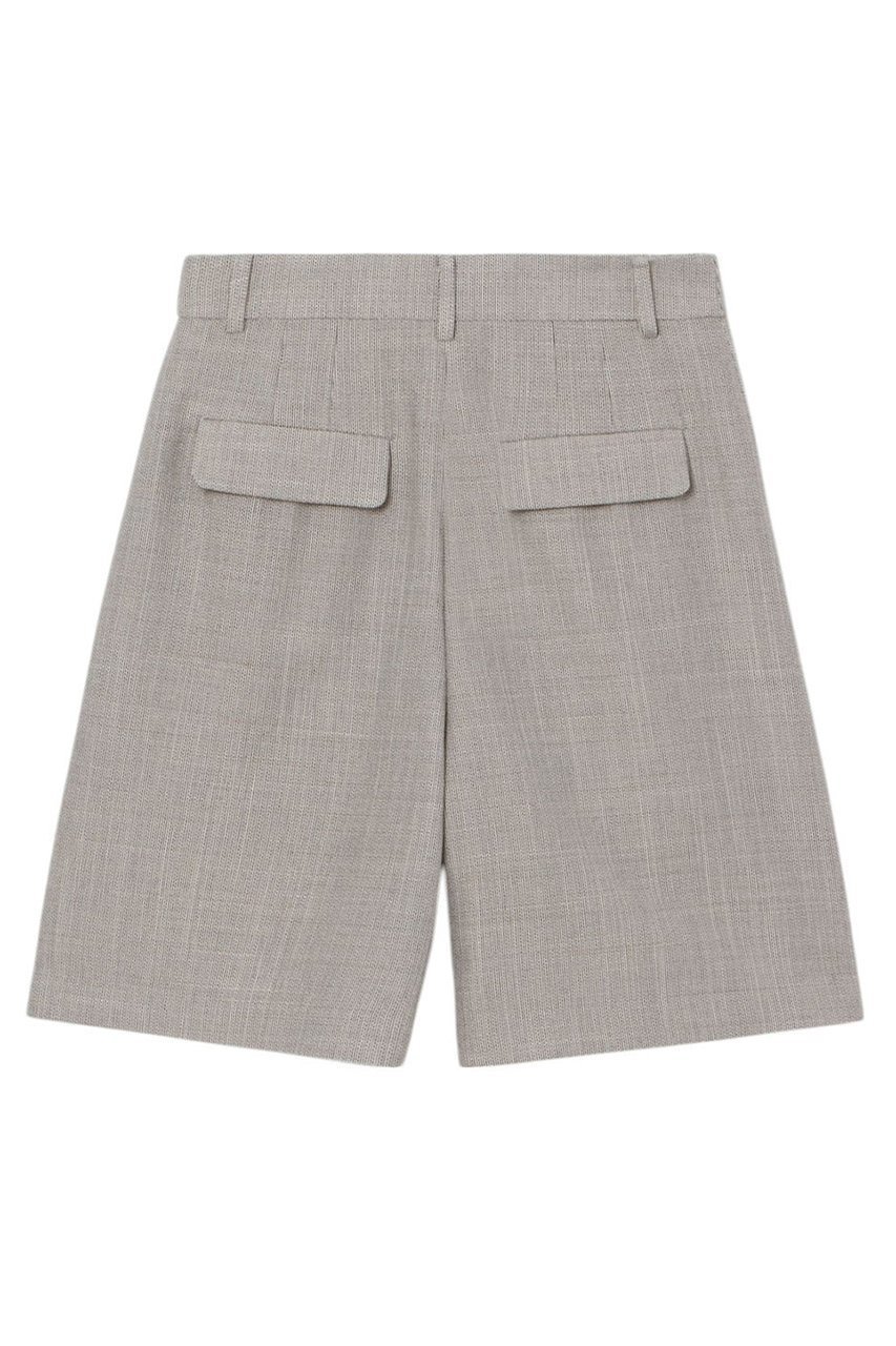 【アナイ/ANAYI】の麻調スラブドビーショートパンツ 人気、トレンドファッション・服の通販 founy(ファニー) 　ファッション　Fashion　レディースファッション　WOMEN　パンツ　Pants　ハーフ / ショートパンツ　Short Pants　おすすめ　Recommend　エレガント 上品　Elegant　キュロット　Culottes　ショート　Short　ジャケット　Jacket　ダブル　Double　フロント　Front　メランジ　Melange　ラップ　Wrap　別注　Special Order　other-2|ID: prp329100004433107 ipo3291000000031259030