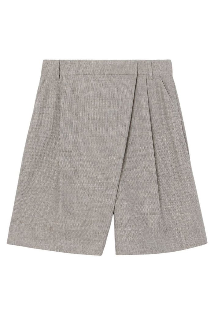 【アナイ/ANAYI】の麻調スラブドビーショートパンツ インテリア・キッズ・メンズ・レディースファッション・服の通販 founy(ファニー) https://founy.com/ ファッション Fashion レディースファッション Fashion for Women パンツ Pants & Trousers ショートパンツ・ハーフパンツ High-Waisted & Relaxed Shorts おすすめ Recommended / Our Picks エレガント 上品 Elegant キュロット Culottes, Wide Shorts ショート Short, Short Length ジャケット Jacket, Outerwear ダブル Double, Double-Breasted フロント Front, Front Design メランジ Melange, Mixed Yarn ラップ Wrap, Wrap Design 別注 Limited Edition, Custom Order |ID: prp329100004433107 ipo3291000000035052849
