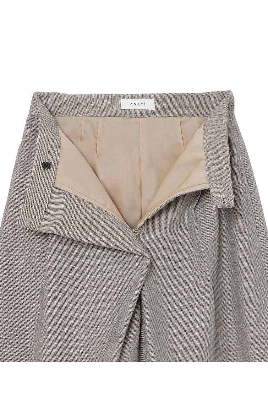 【アナイ/ANAYI】の麻調スラブドビーショートパンツ 人気、トレンドファッション・服の通販 founy(ファニー) 　ファッション　Fashion　レディースファッション　Fashion for Women　パンツ　Pants & Trousers　ショートパンツ・ハーフパンツ　High-Waisted & Relaxed Shorts　おすすめ　Recommended / Our Picks　エレガント 上品　Elegant　キュロット　Culottes, Wide Shorts　ショート　Short, Short Length　ジャケット　Jacket, Outerwear　ダブル　Double, Double-Breasted　フロント　Front, Front Design　メランジ　Melange, Mixed Yarn　ラップ　Wrap, Wrap Design　別注　Limited Edition, Custom Order　other-5|ID: prp329100004433107 ipo3291000000035639868