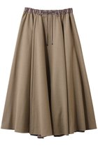 【ヒューエルミュージアム/hueLe Museum】の【STUMBLY】TW/Satin Combination Skirt ベージュ|ID: prp329100004433111 ipo3291000000032825004