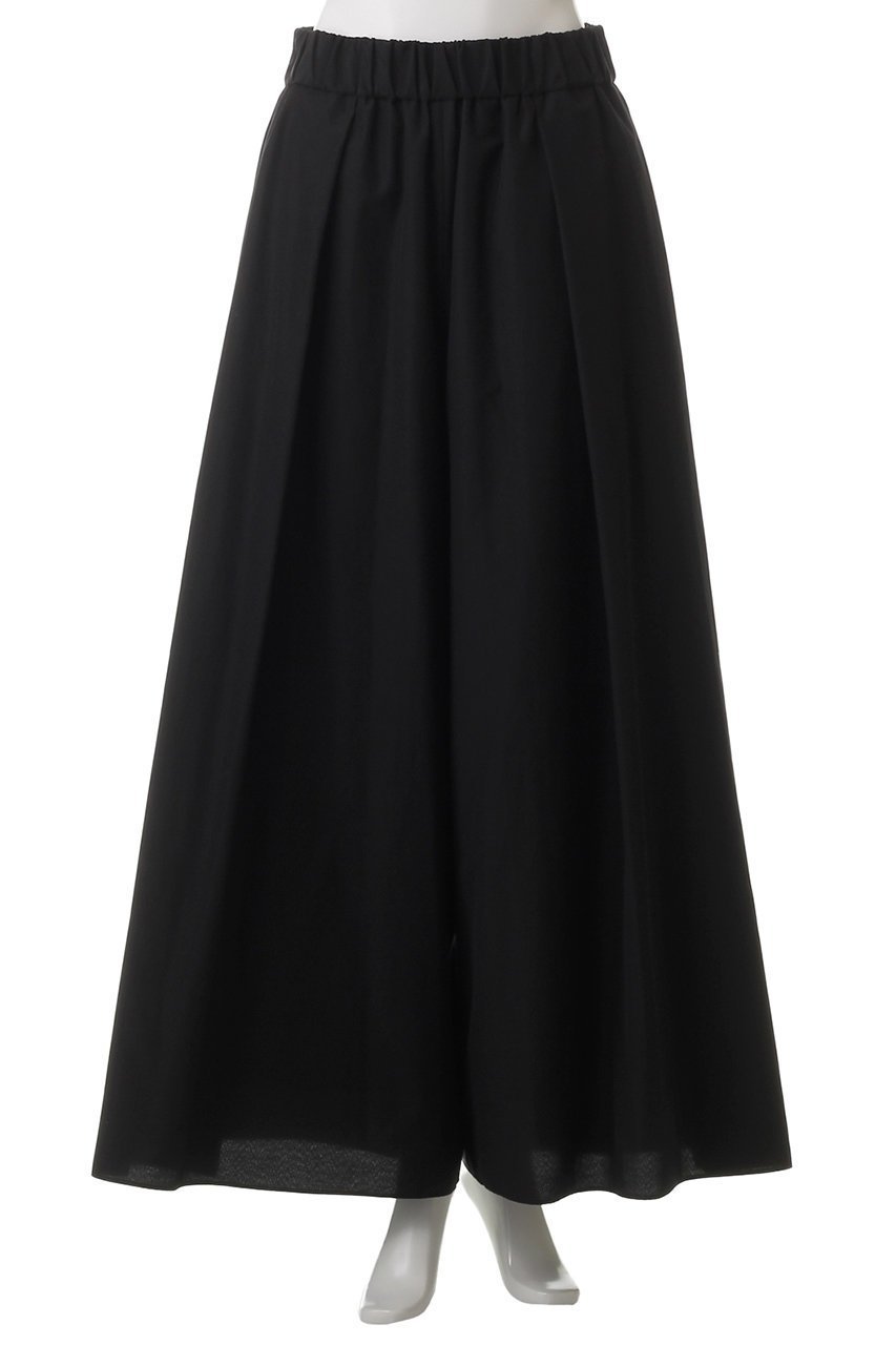 【ヒューエルミュージアム/hueLe Museum】の【hLM】タイプライターギャザーパンツ 人気、トレンドファッション・服の通販 founy(ファニー) 　ファッション　Fashion　レディースファッション　Fashion for Women　パンツ　Pants & Trousers　おすすめ　Recommended / Our Picks　エレガント 上品　Elegant　ギャザー　Gathered, Ruffled　タイプライター　Typewriter Fabric, Crisp Cotton　ドレープ　Drape, Draping Fabric　フェミニン　Feminine, Girly　フレア　Flare, Flared　リラックス　Relax, Relaxed Fit　other-2|ID: prp329100004433115 ipo3291000000035688842