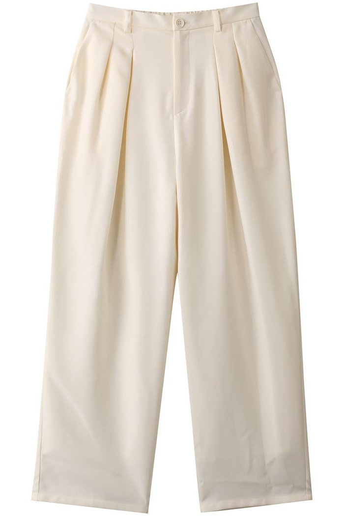 【ミディウミソリッド/MIDIUMISOLID】のtuck wide tapered PT.M パンツ インテリア・キッズ・メンズ・レディースファッション・服の通販 founy(ファニー) https://founy.com/ ファッション Fashion レディースファッション Fashion for Women パンツ Pants & Trousers シンプル Simple, Minimal ワイド Wide, Wide Fit エレガント 上品 Elegant |ID: prp329100004433119 ipo3291000000032909693