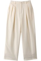 【ミディウミソリッド/MIDIUMISOLID】のtuck wide tapered PT.M パンツ ivory|ID: prp329100004433119 ipo3291000000032909695