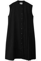 【ミディウミソリッド/MIDIUMISOLID】のasymmetry pleats N/S OP.S ワンピース black|ID:prp329100004433120