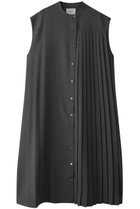 【ミディウミソリッド/MIDIUMISOLID】のasymmetry pleats N/S OP.S ワンピース c.gray|ID: prp329100004433120 ipo3291000000032867141