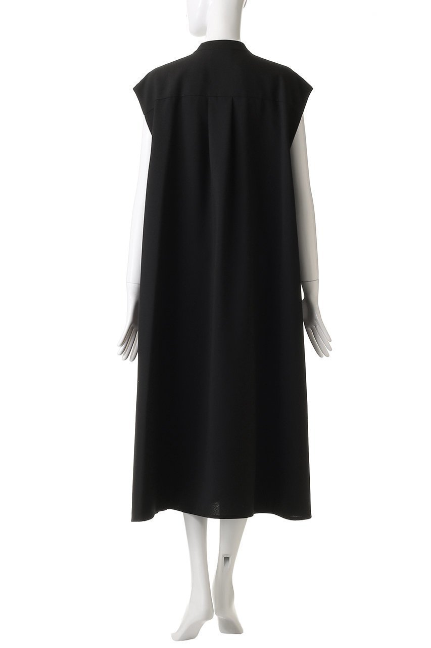 【ミディウミソリッド/MIDIUMISOLID】のasymmetry pleats N/S OP.S ワンピース 人気、トレンドファッション・服の通販 founy(ファニー) 　ファッション　Fashion　レディースファッション　Fashion for Women　ワンピース　Dresses　チュニック　Tunic Tops & Dresses　アシンメトリー　Asymmetrical Style　シンプル　Simple, Minimal　チュニック　Tunic, Long Top　ノースリーブ　Sleeveless, No-Sleeve　プリーツ　Pleats, Pleated　ロング　Long, Long-Length　エレガント 上品　Elegant　other-4|ID: prp329100004433120 ipo3291000000032867165