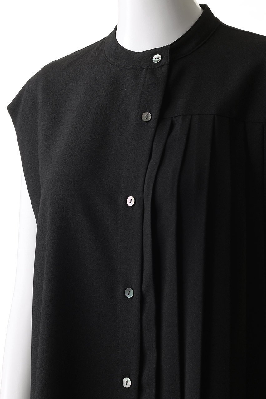 【ミディウミソリッド/MIDIUMISOLID】のasymmetry pleats N/S OP.S ワンピース 人気、トレンドファッション・服の通販 founy(ファニー) 　ファッション　Fashion　レディースファッション　Fashion for Women　ワンピース　Dresses　チュニック　Tunic Tops & Dresses　アシンメトリー　Asymmetrical Style　シンプル　Simple, Minimal　チュニック　Tunic, Long Top　ノースリーブ　Sleeveless, No-Sleeve　プリーツ　Pleats, Pleated　ロング　Long, Long-Length　エレガント 上品　Elegant　other-5|ID: prp329100004433120 ipo3291000000032867171