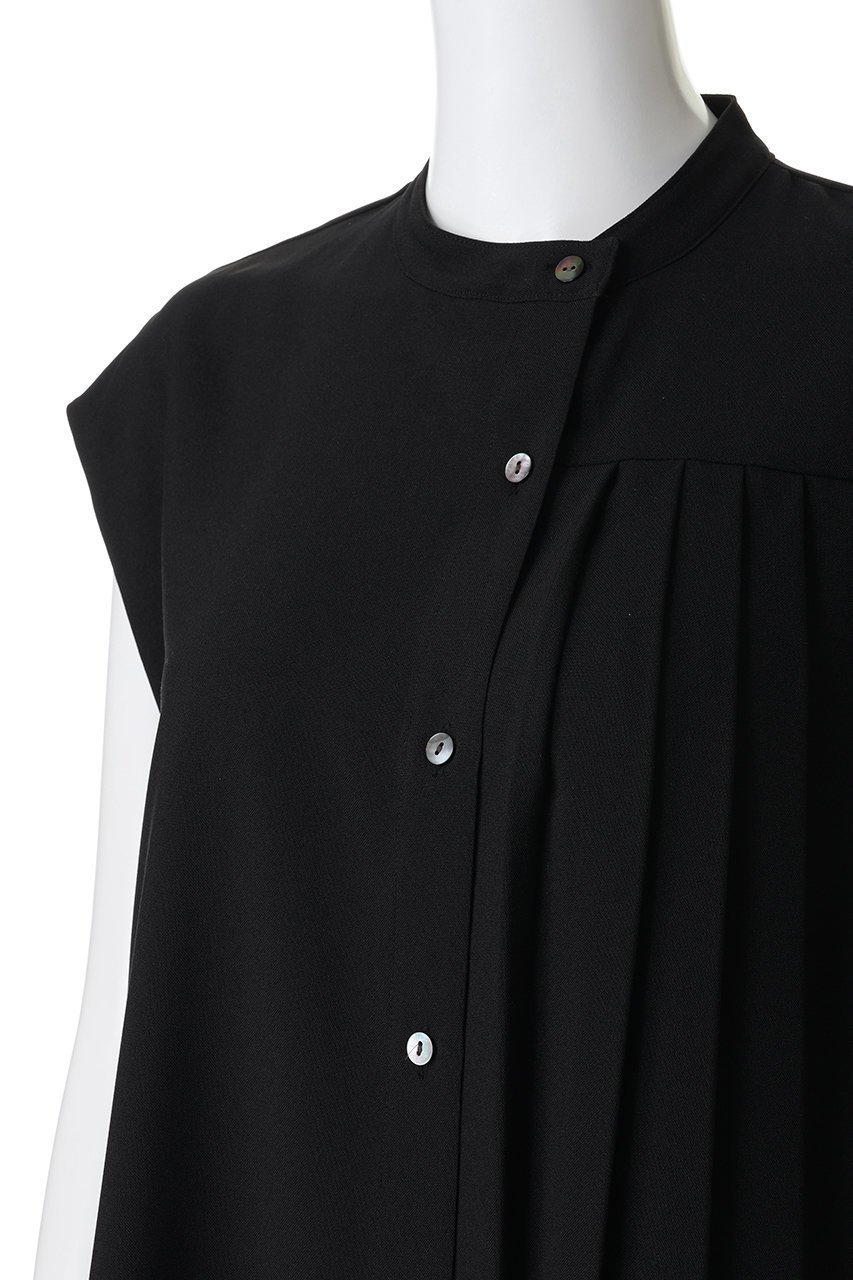 【ミディウミソリッド/MIDIUMISOLID】のasymmetry pleats N/S OP.S ワンピース 人気、トレンドファッション・服の通販 founy(ファニー) 　ファッション　Fashion　レディースファッション　Fashion for Women　ワンピース　Dresses　チュニック　Tunic Tops & Dresses　2026年　2026　なめらか　Smooth, Silky Texture　アシンメトリー　Asymmetrical Style　オケージョン　Occasion Wear　シンプル　Simple, Minimal　スリーブ　Sleeve, Long Sleeve / Short Sleeve　チュニック　Tunic, Long Top　ノースリーブ　Sleeveless, No-Sleeve　フレンチ　French, French Style　プリーツ　Pleats, Pleated　ロング　Long, Long-Length　エレガント 上品　Elegant　夏　Summer　春　Spring　S/S・春夏　SS, Spring/Summer, Warm Season　other-5|ID: prp329100004433120 ipo3291000000035977592