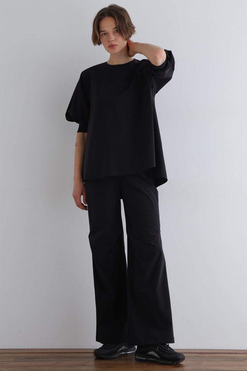 【ル フィル/LE PHIL】の【LE PHIL SPORTS】ナイロンストレッチブラウス 人気、トレンドファッション・服の通販 founy(ファニー) 　ファッション　Fashion　レディースファッション　Ladies' Fashion Online　トップス・カットソー　Tops/Tshirt　シャツ/ブラウス　Shirts/Blouses　おすすめ　Recommend　グログラン　Grosgrain　コンパクト　Compact　ショート　Short　ストレッチ　Stretch　スポーツ　Sports　スリット　Slit　スリーブ　Sleeve　セットアップ　Set Up　フェミニン　Feminine　ボトム　Bottom　レギンス　Leggings　再入荷　Restock/Back In Stock/Re Arrival　other-6|ID: prp329100004433126 ipo3291000000032661930