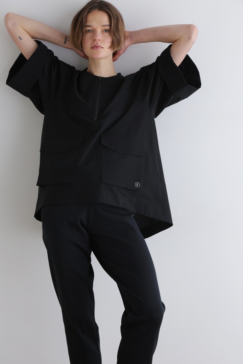 【ル フィル/LE PHIL】の【LE PHIL SPORTS】CooLDoTsミニリップストップブラウス 人気、トレンドファッション・服の通販 founy(ファニー) 　ファッション　Fashion　レディースファッション　Ladies' Fashion Online　トップス・カットソー　Tops/Tshirt　シャツ/ブラウス　Shirts/Blouses　カッティング　Cutting　ショート　Short　ストレッチ　Stretch　スポーツ　Sports　スリーブ　Sleeve　センター　Center　フロント　Front　ポケット　Pocket　ワーク　Work　other-3|ID: prp329100004433127 ipo3291000000031915099