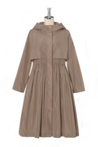 【デイジーリン/DAISY LIN】のDAISY CANDY COAT 人気、トレンドファッション・服の通販 founy(ファニー) ファッション Fashion レディースファッション Fashion for Women アウター Coat / Outerwear Collection コート・ロングコート・ピーコート Long Coats, Peacoats & More エアリー Airy Texture ギャザー Gathered, Ruffled ピーチ Peach, Soft Touch フラップ Flap, Flap Pocket ロング Long, Long-Length 春 Spring 防寒 Cold Protection, Winter-Ready thumbnail デイジーモカ|ID: prp329100004433129 ipo3291000000032923003