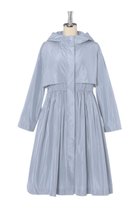 【デイジーリン/DAISY LIN】のDAISY CANDY COAT 人気、トレンドファッション・服の通販 founy(ファニー) ファッション Fashion レディースファッション Fashion for Women アウター Coat / Outerwear Collection コート・ロングコート・ピーコート Long Coats, Peacoats & More エアリー Airy Texture ギャザー Gathered, Ruffled ピーチ Peach, Soft Touch フラップ Flap, Flap Pocket ロング Long, Long-Length 春 Spring 防寒 Cold Protection, Winter-Ready thumbnail アイスブルー|ID: prp329100004433129 ipo3291000000035824408