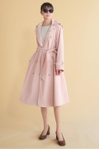【デイジーリン/DAISY LIN】のDL TRAVEL TRENCH 人気、トレンドファッション・服の通販 founy(ファニー) ファッション Fashion レディースファッション Fashion for Women アウター Coat / Outerwear Collection コート・ロングコート・ピーコート Long Coats, Peacoats & More エレガント 上品 Elegant 春 Spring シェイプ Shape, Slim Fit ストレッチ Stretch, Stretchy Fabric ドレープ Drape, Draping Fabric バランス Balance, Style Balance フィット Fit, Slim Fit フレア Flare, Flared 帽子 Hat, Headwear ロング Long, Long-Length 再入荷 Restock / Back in Stock おすすめ Recommended / Our Picks 旅行 Travel thumbnail デイジーピンク|ID: prp329100004433131 ipo3291000000036549244