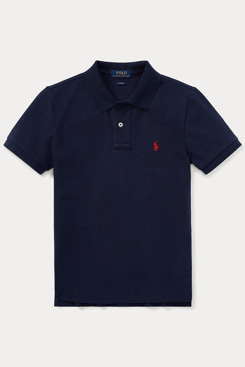 【ラルフローレン/RALPH LAUREN / KIDS】の【KIDS】【POLO RALPH LAUREN】コットン メッシュ ポロシャツ インテリア・キッズ・メンズ・レディースファッション・服の通販 founy(ファニー) 　ファッション　Fashion　キッズファッション　KIDS　トップス・カットソー　Tops/Tees/Kids　クラシック　Classic　ポロシャツ　Polo Shirt　メッシュ　Mesh　半袖　Short Sleeve　ネイビー|ID: prp329100004434684 ipo3291000000030979097
