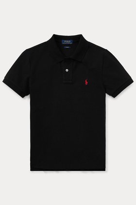 【ラルフローレン/RALPH LAUREN / KIDS】の【KIDS】【POLO RALPH LAUREN】コットン メッシュ ポロシャツ レッド L 人気、トレンドファッション・服の通販 founy(ファニー) ファッション Fashion キッズファッション Fashion for Kids トップス・カットソー Cut & Sew Tops クラシック Classic, Timeless Style ポロシャツ Polo Shirt, Collared Tee メッシュ Mesh, Net Fabric 半袖 Short Sleeve, Half Sleeve |ID:prp329100004434684