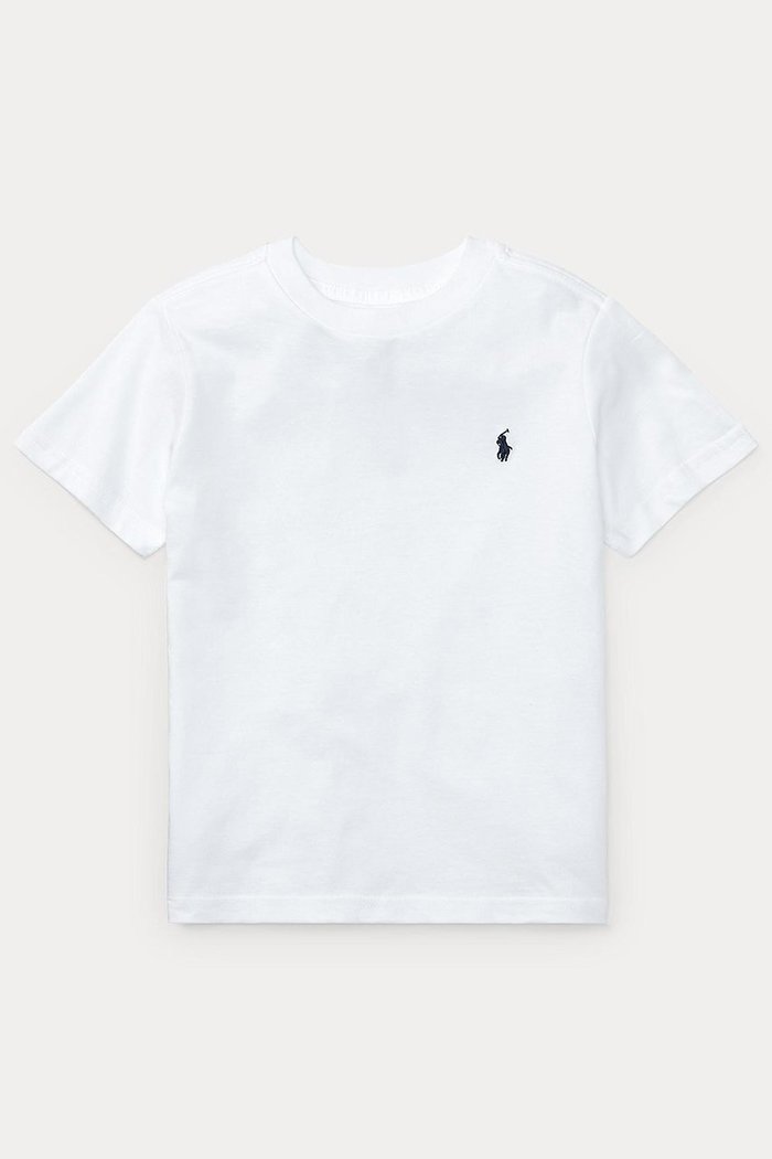 【ラルフローレン/RALPH LAUREN / KIDS】の【KIDS】【POLO RALPH LAUREN】コットン ジャージー クルーネック Tシャツ インテリア・キッズ・メンズ・レディースファッション・服の通販 founy(ファニー) https://founy.com/ ファッション Fashion キッズファッション KIDS トップス・カットソー Tops/Tees/Kids シンプル Simple ジャージー Jersey ベーシック Basic 定番 Standard |ID: prp329100004434685 ipo3291000000030979099