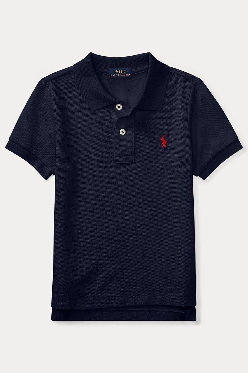 【ラルフローレン/RALPH LAUREN / KIDS】の【KIDS】【POLO RALPH LAUREN】コットン メッシュ ポロシャツ インテリア・キッズ・メンズ・レディースファッション・服の通販 founy(ファニー) 　ファッション　Fashion　キッズファッション　KIDS　トップス・カットソー　Tops/Tees/Kids　クラシック　Classic　ポロシャツ　Polo Shirt　メッシュ　Mesh　エレガント 上品　Elegant　ネイビー|ID: prp329100004434686 ipo3291000000030979104