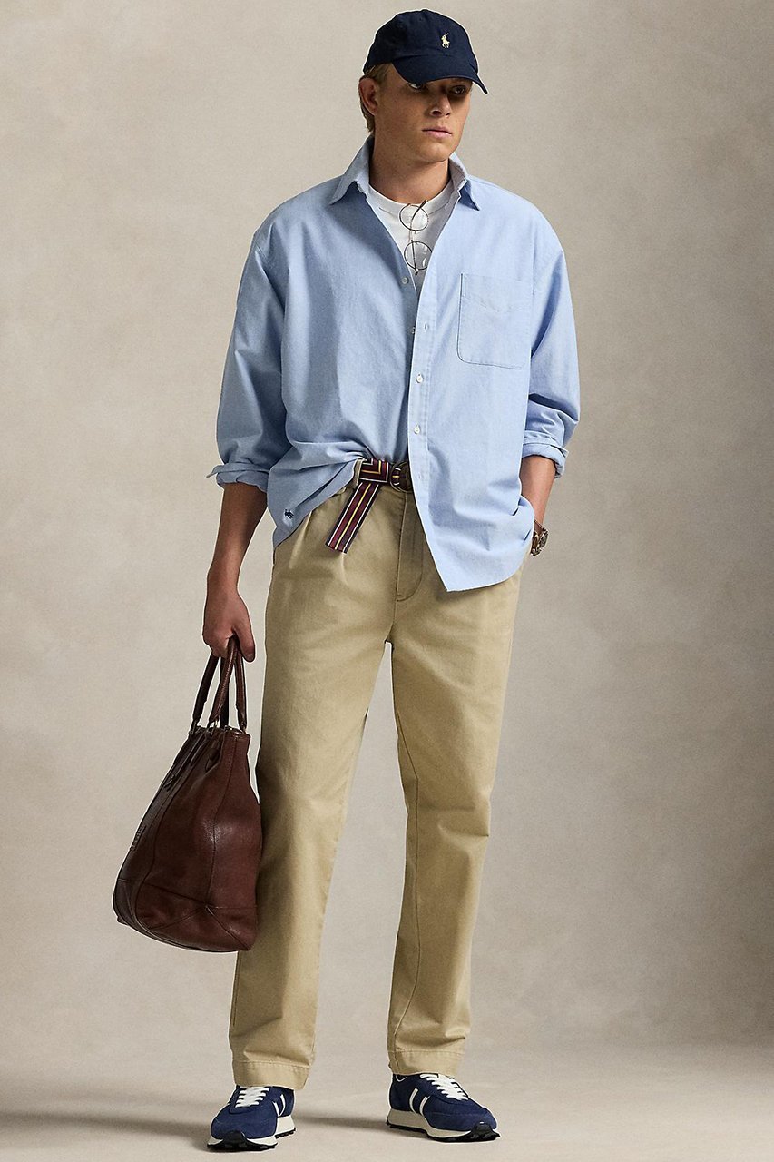 【ラルフローレン/RALPH LAUREN / MEN】の【MEN】【POLO RALPH LAUREN】オーガニック コットン ビッグ シャツ 人気、トレンドファッション・服の通販 founy(ファニー) 　ファッション　Fashion　メンズファッション　MEN　ウォッシュ　Wash　オーガニック　Organic　カフス　Cuffs　スリーブ　Sleeve　長袖　Long Sleeve　パッチ　Patch　ビッグ　Big　フィット　Fit　プリーツ　Pleats　ボックス　Box　ポケット　Pocket　リラックス　Relax　ロング　Long　other-3|ID: prp329100004434687 ipo3291000000031257651