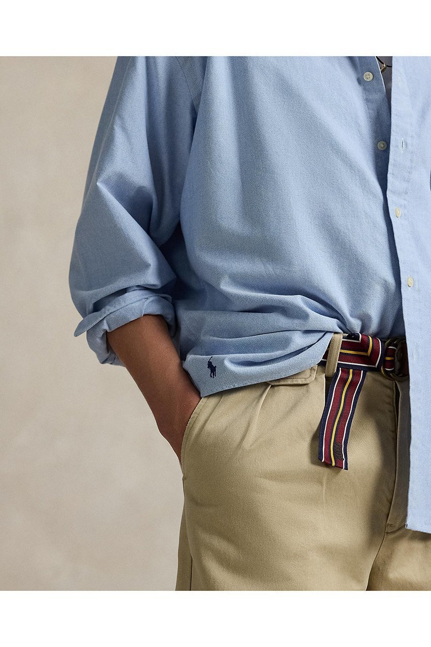 【ラルフローレン/RALPH LAUREN / MEN】の【MEN】【POLO RALPH LAUREN】オーガニック コットン ビッグ シャツ 人気、トレンドファッション・服の通販 founy(ファニー) 　ファッション　Fashion　メンズファッション　MEN　ウォッシュ　Wash　オーガニック　Organic　カフス　Cuffs　スリーブ　Sleeve　長袖　Long Sleeve　パッチ　Patch　ビッグ　Big　フィット　Fit　プリーツ　Pleats　ボックス　Box　ポケット　Pocket　リラックス　Relax　ロング　Long　other-4|ID: prp329100004434687 ipo3291000000031257653
