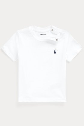 【ラルフローレン/RALPH LAUREN / KIDS】の【KIDS】【POLO RALPH LAUREN】コットン ジャージー クルーネック Tシャツ 人気、トレンドファッション・服の通販 founy(ファニー) ファッション Fashion キッズファッション Fashion for Kids トップス・カットソー Cut & Sew Tops ウォッシュ Washed Finish ベビー Baby, Babywear 定番 Standard, Basic Item |ID:prp329100004434691