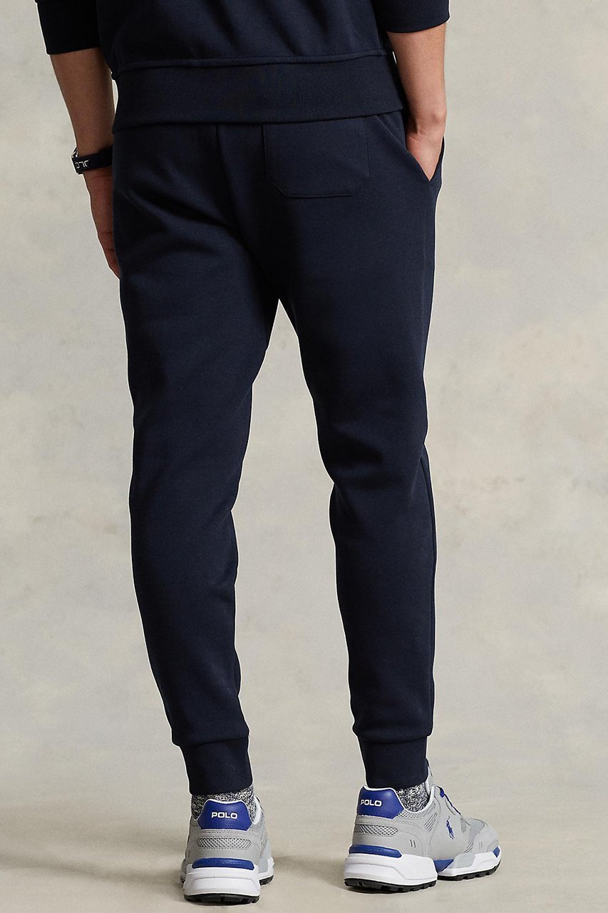 【ラルフローレン/RALPH LAUREN / MEN】の【MEN】【POLO RALPH LAUREN】ダブルニット ジョガー パンツ 人気、トレンドファッション・服の通販 founy(ファニー) 　ファッション　Fashion　メンズファッション　Fashion for Men　ボトムス　Bottoms　なめらか　Smooth, Silky Texture　シンプル　Simple, Minimal　ストレッチ　Stretch, Stretchy Fabric　ダブル　Double, Double-Breasted　ドローストリング　Drawstring, Pull Cord　パッチ　Patch, Appliqué　フロント　Front, Front Design　ポケット　Pocket, Pocket Detail　モダン　Modern, Contemporary　other-5|ID: prp329100004434692 ipo3291000000032908370