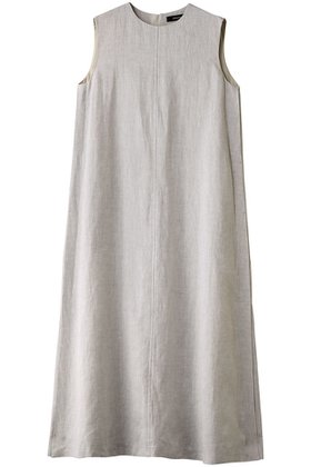 【エブール/ebure】のライトピュアリネン スリーブレスワンピース 人気、トレンドファッション・服の通販 founy(ファニー) ファッション Fashion レディースファッション Ladies' Fashion Online ワンピース Dress チュニック Tunic ジャケット Jacket スリット Slit チュニック Tunic ブローチ Brooch リゾート Resort リネン Linen エレガント 上品 Elegant 再入荷 Restock/Back In Stock/Re Arrival |ID:prp329100004434697