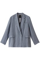 【エブール/ebure】のライトピュアリネン ボタンレスジャケット 人気、トレンドファッション・服の通販 founy(ファニー) ファッション Fashion レディースファッション WOMEN アウター Coat Outerwear ジャケット Jackets おすすめ Recommend ジャケット Jacket マニッシュ Mannish リネン Linen エレガント 上品 Elegant thumbnail ライトブルー|ID: prp329100004434700 ipo3291000000030979144